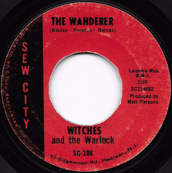 Witches & The Warlock : No Where To Run No Where To Hide (7")