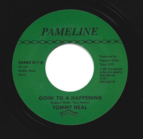 Tommy Neal / Tony Hestor* : Goin' To A Happening / Spaceland (7", Single, RE)