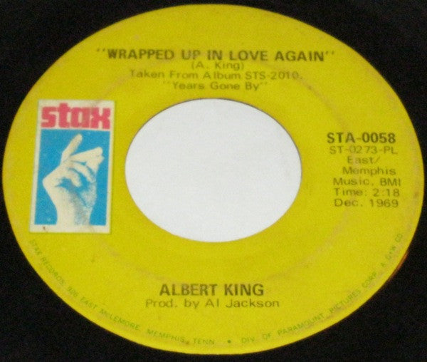 Albert King : Cockroach (7", Single, Pla)