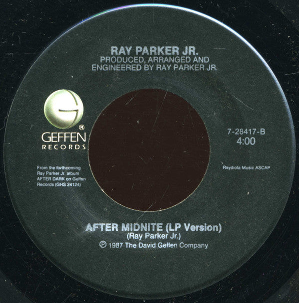 Ray Parker Jr. : I Don't Think A Man Should Sleep Alone (7", Spe)