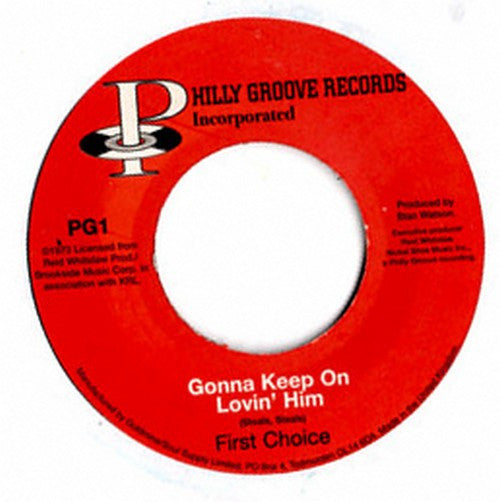 First Choice : This Is The House (Where Love Died) / Gonna Keep On Lovin' Him (7")