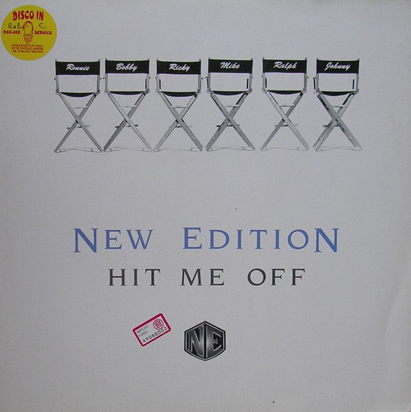 New Edition : Hit Me Off (12")