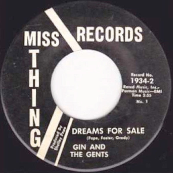 Gin And The Gents : Teenage National Anthem Boy And Girl (7")