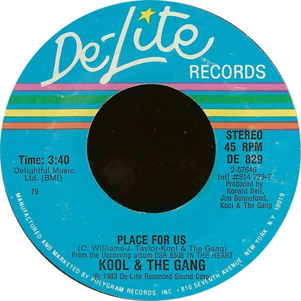 Kool & The Gang : Joanna (7", Single, Styrene, 19)