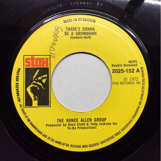 The Rance Allen Group : There's Gonna Be A Showdown (7", Single)