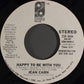 Jean Carn : Happy To Be With You (7", Mono, Promo, Styrene)