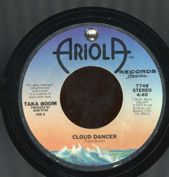 Taka Boom : Night Dancin' (7", Single, Styrene)