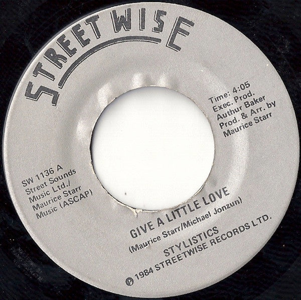 The Stylistics : Give A Little Love (7")