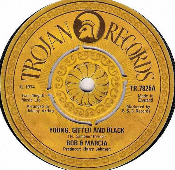 Bob & Marcia : Young Gifted And Black (7")