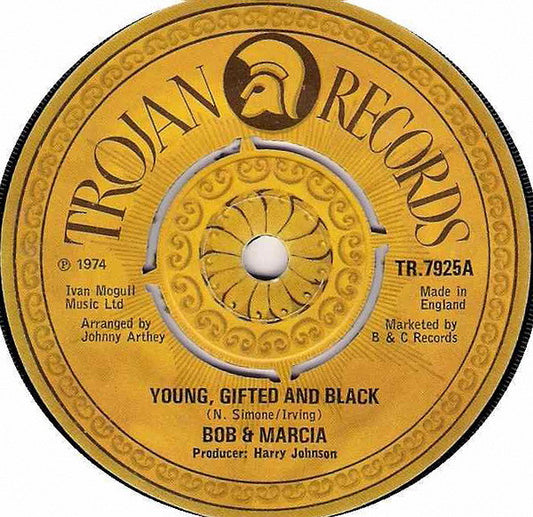 Bob & Marcia : Young Gifted And Black (7")