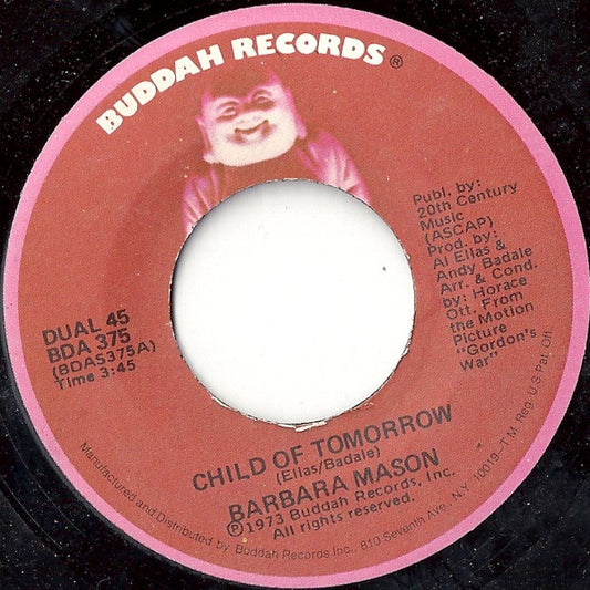 Barbara Mason : Child Of Tomorrow  (7", Single)