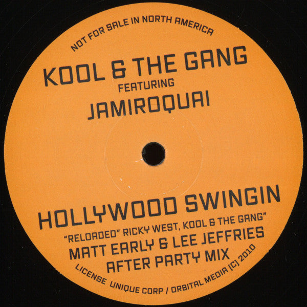 Kool & The Gang Featuring Jamiroquai : Hollywood Swingin (Matt Early & Lee Jeffries Remixes) (12")