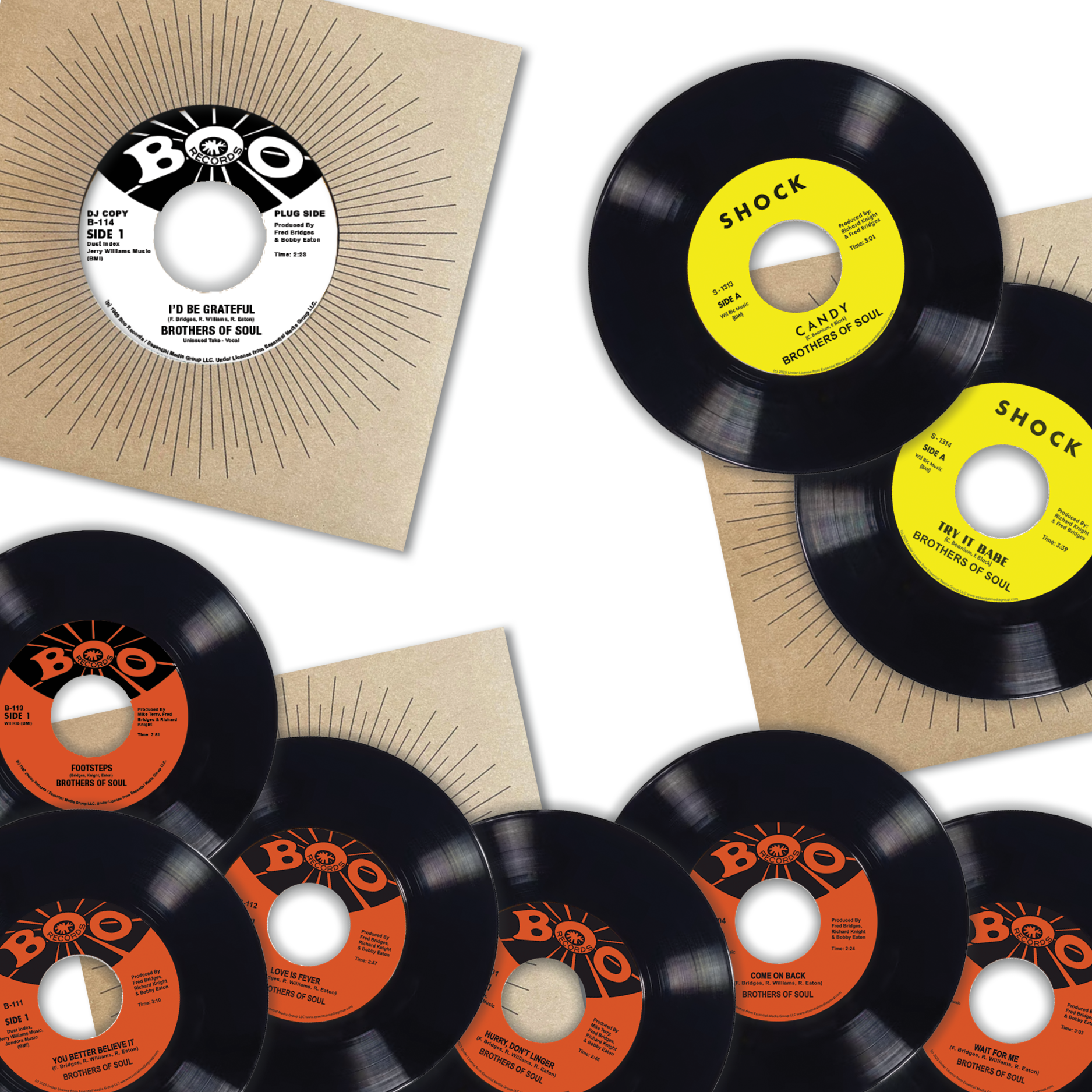 BROTHERS OF SOUL / 200 Copies Only NORTHERN SOUL (Pre Order - Shipping Jan 10)