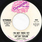 Jay Jay Taylor : Tell Me The Truth / I'm Not Tired Yet (7", Single)