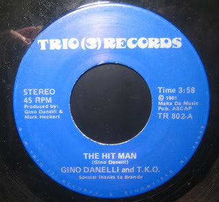 Gino Danelli & T.K.O. : The Hit Man (7")