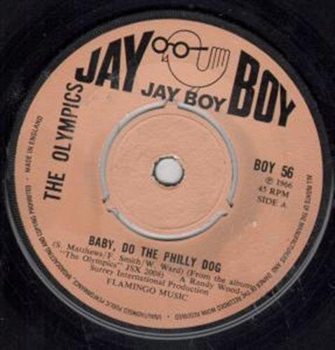 The Olympics : Baby, Do The Philly Dog (7", 3 P)