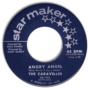 The Caravelles (2) : Angry Angel / Pink Lips (7", Single)