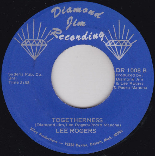 Lee Rogers : Sex Appeal / Togetherness (7")