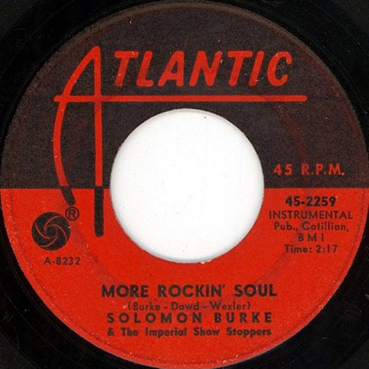 Solomon Burke : More Rockin' Soul / The Price (7", Single)