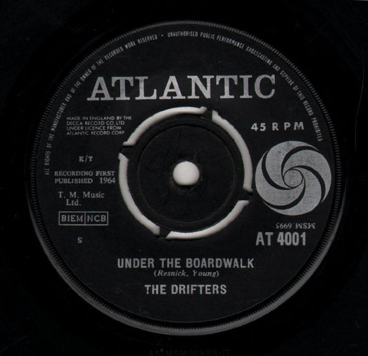 The Drifters : Under The Boardwalk (7", Single)