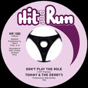 Tommy & The Derby's : Don't Play The Role / Handy Andy (7", Single, RE)