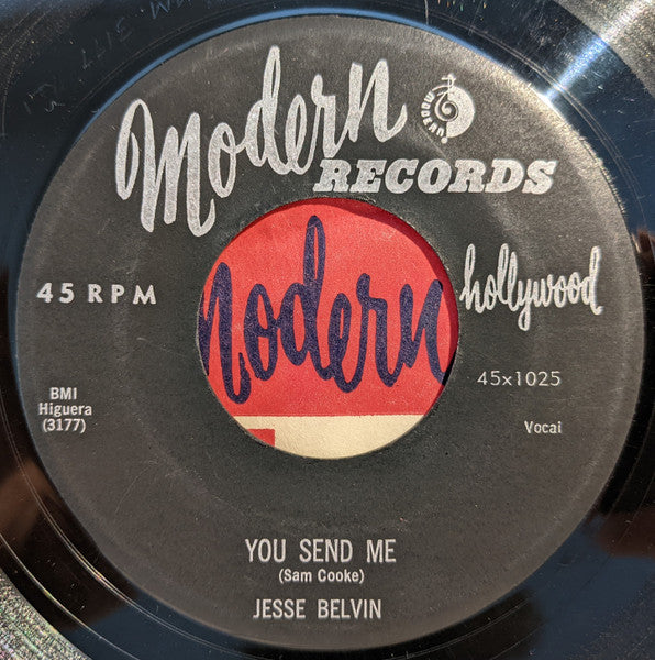 Jesse Belvin : You Send Me / Summertime (7", Single)