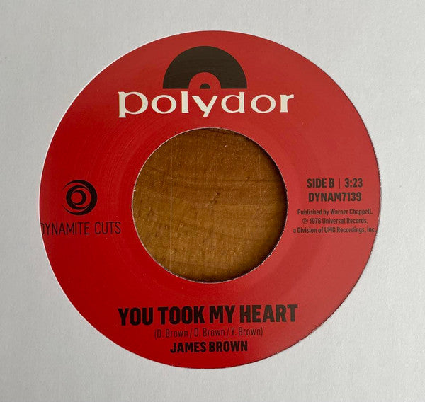 James Brown : Never Can Say Goodbye / You Took My Heart (7", Single)