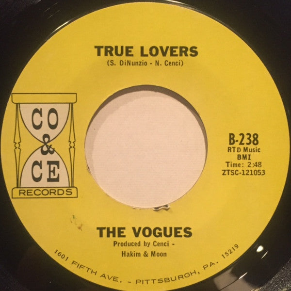 The Vogues : The Land Of Milk And Honey (7", Single)