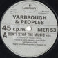 Yarbrough & Peoples : Don't Stop The Music (7", Single, Pap)