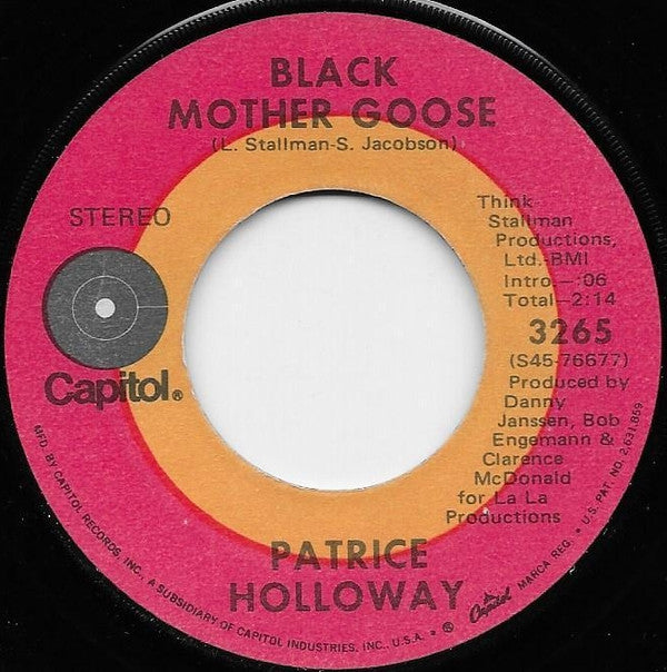 Patrice Holloway : Black Mother Goose (7")