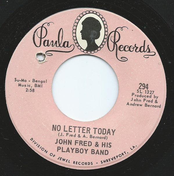 John Fred & His Playboy Band : Hey, Hey, Bunny (7", Single)