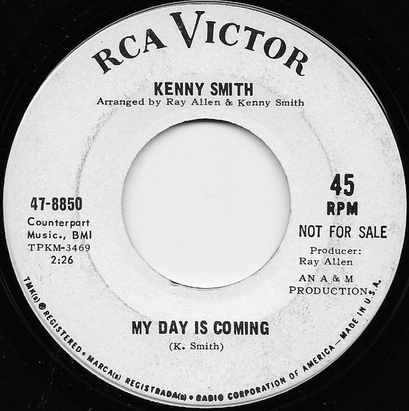 Kenny Smith : Go For Yourself (7", Single, Promo)