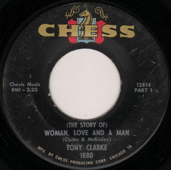 Tony Clarke (2) : (The Story Of) Woman, Love And A Man (7", Single)