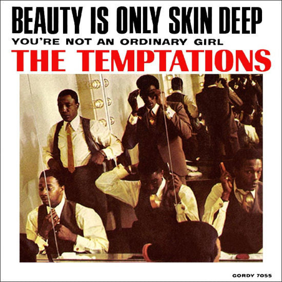 The Temptations : Beauty Is Only Skin Deep (7", Single, Roc)