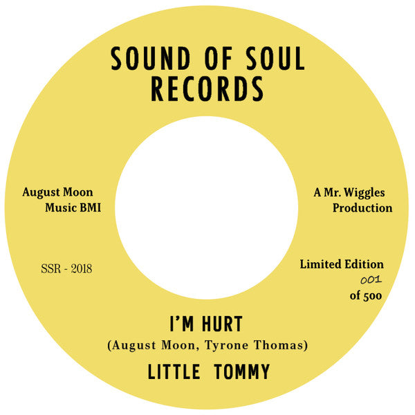 Little Tommy : I'm Hurt b/w Lov'h (7", RE)