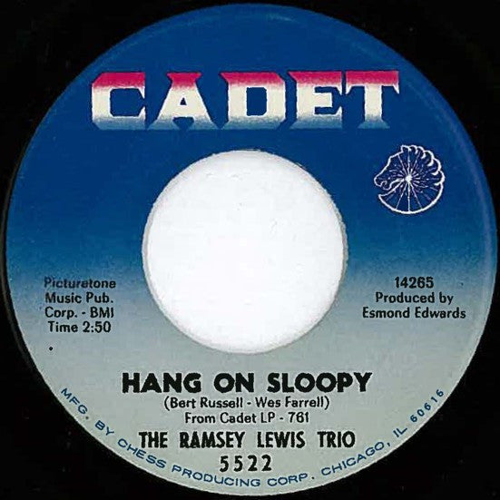 The Ramsey Lewis Trio : Hang On Sloopy / Movin' Easy (7", Single)