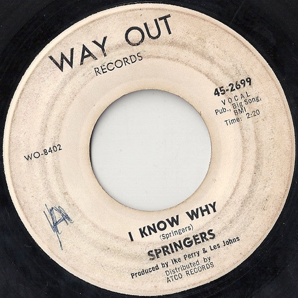 The Springers (3) : I Know Why  (7")