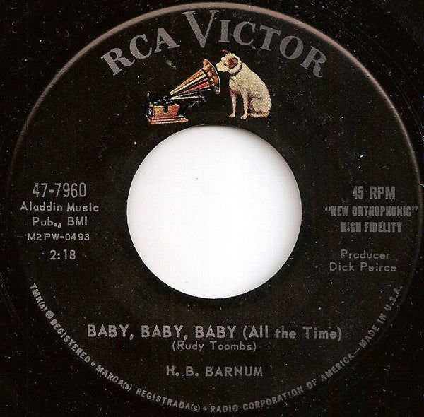 H.B. Barnum : How Many More Times / Baby Baby Baby (All The Time) (7", Single)