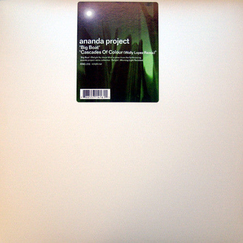 The Ananda Project : Big Boat / Cascades Of Colour (Wally Lopez Remix) (12")