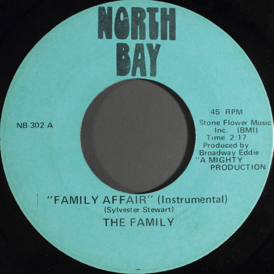 The Family (8) : Family Affair (7", Mono)