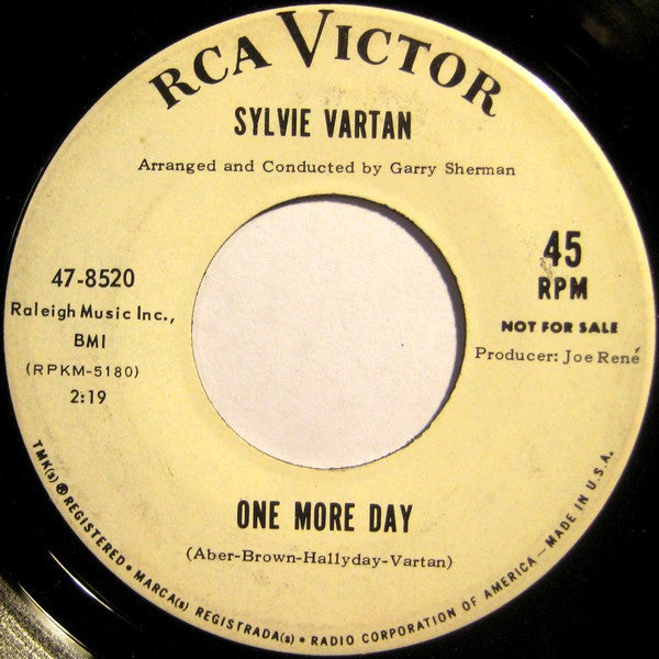 Sylvie Vartan : I Made My Choice  (7", Single, Promo)