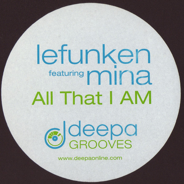 Lefunken Featuring Mina (2) : All That I Am (12")