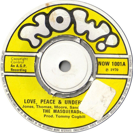 The Masqueraders : Love, Peace And Understanding (7", Single)