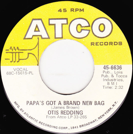 Otis Redding : Papa's Got A Brand New Bag / Direct Me (7", Single, PL )