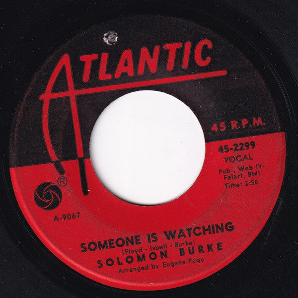 Solomon Burke : Someone Is Watching / Dance, Dance, Dance (7")