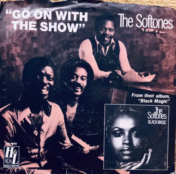 The Softones : Go On With The Show (7", Promo)