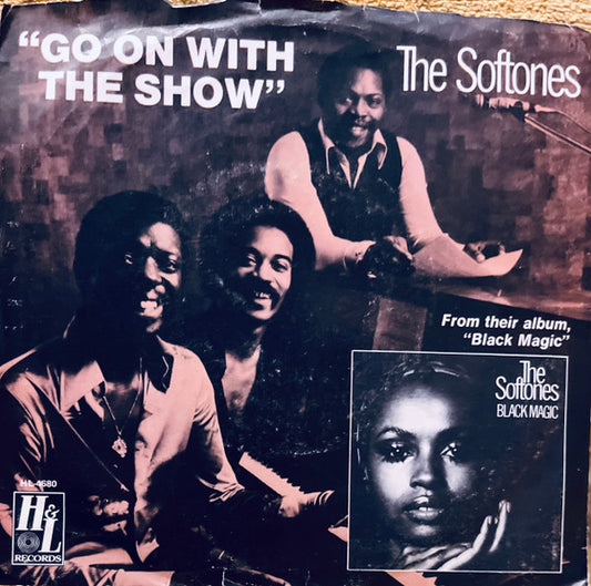 The Softones : Go On With The Show (7", Promo)