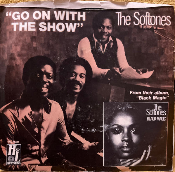 The Softones : Go On With The Show (7", Promo)