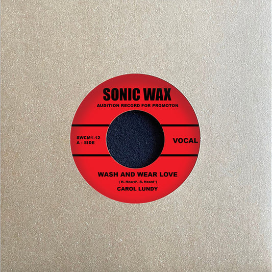 Carol Lundy : Wash and Ware Love (7", S/Sided, Single)