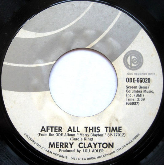Merry Clayton : After All This Time / Steamroller (7", Single, Styrene)